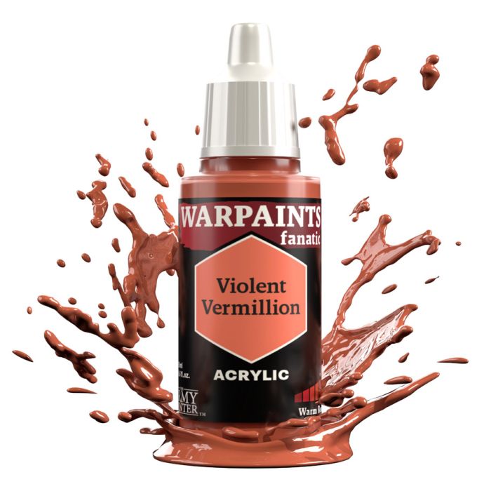 Warpaints Fanatic: Violent Vermilion 18ml