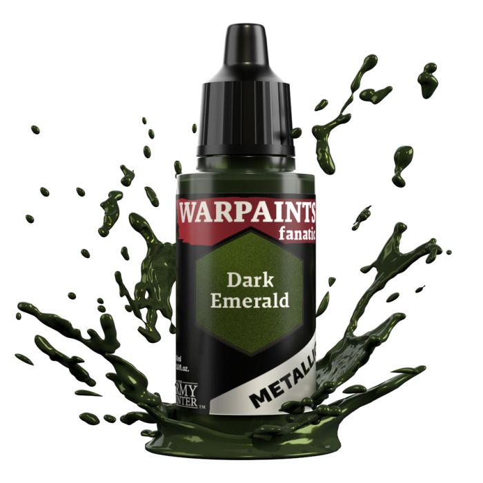 Warpaints Fanatic Metallic - Dark Emerald 18ml