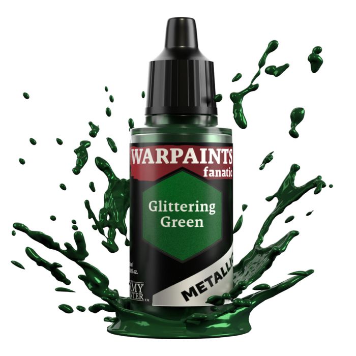 Warpaints Fanatic Metallic - Glittering Green 18ml