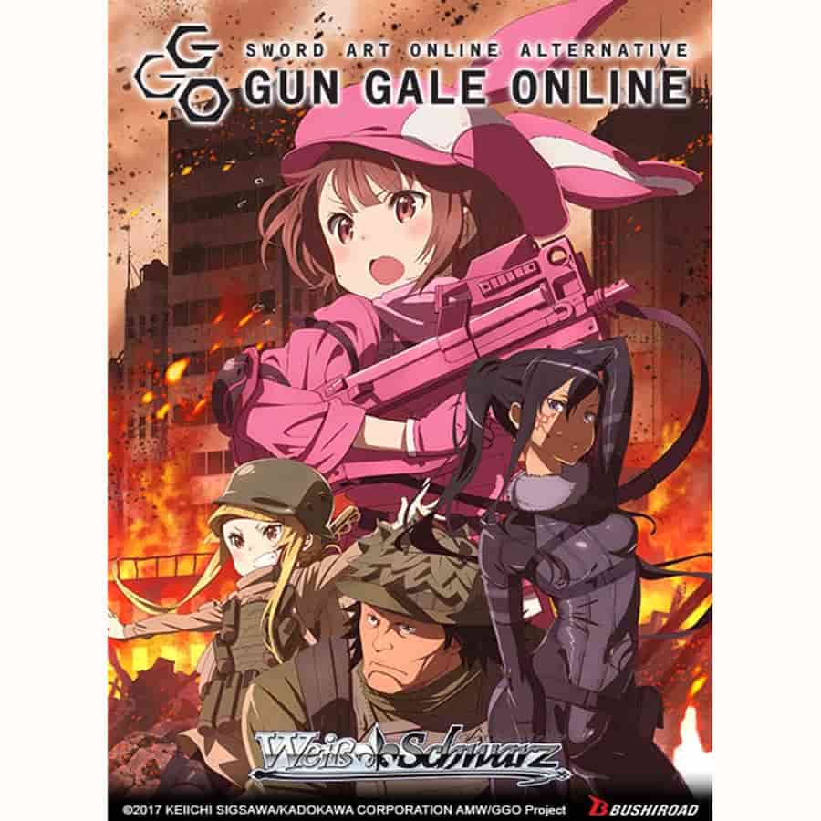 Weiss Schwarz: Sword Art Online Alternative: Gun Gale Online Booster Box (Reprint) (Pre-Order Expected Release: 10/03/2025)