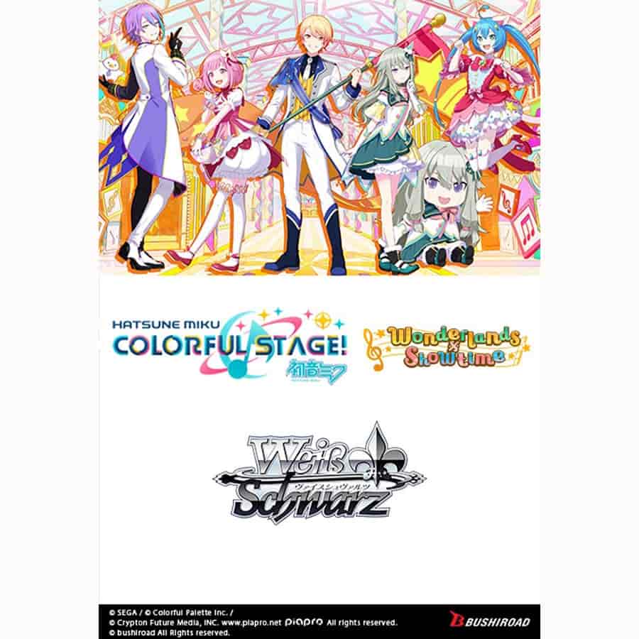 Weiss Schwarz TCG: Hatsune Miku Colorful Stage! Wonderlands X Showtime Trail Deck (Preorder Expected Release 06/27/2025)