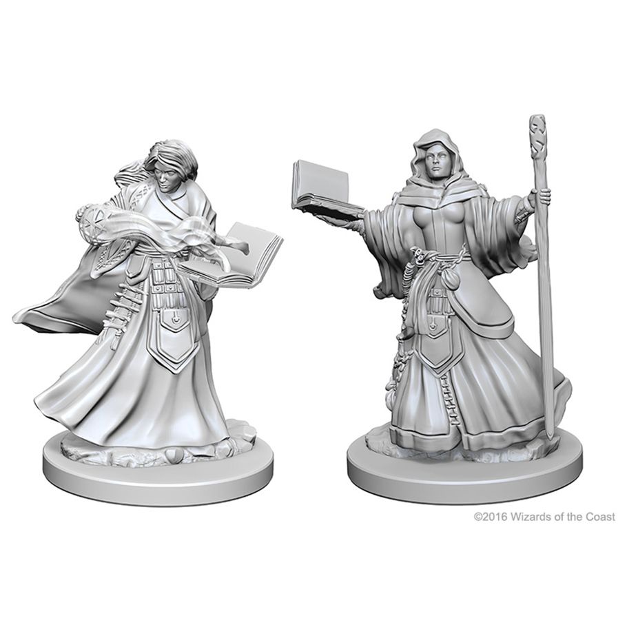 W01 Human Female Wizard Miniatures