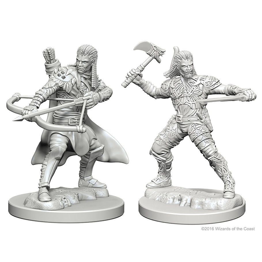 W01 Human Male Ranger Miniatures