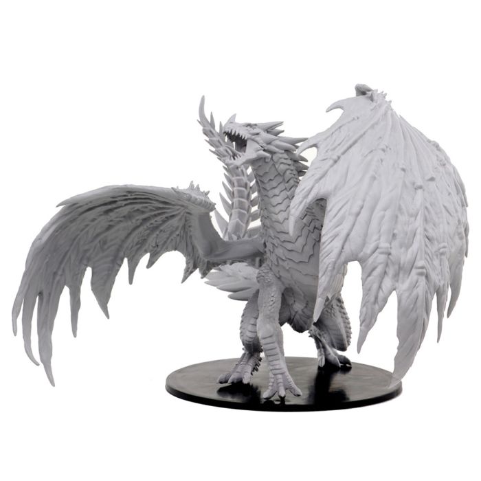 W07 Gargantuan Red Dragon Miniature