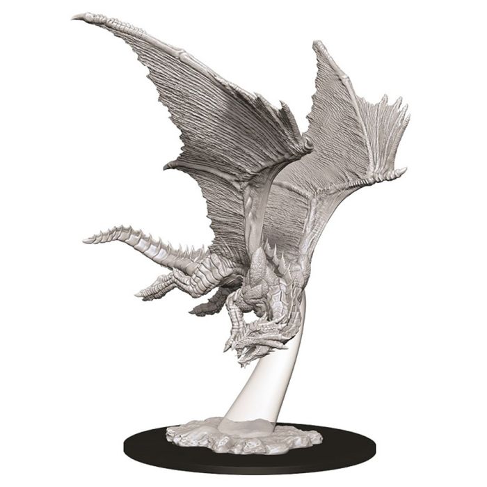 W09 Young Bronze Dragon Miniature