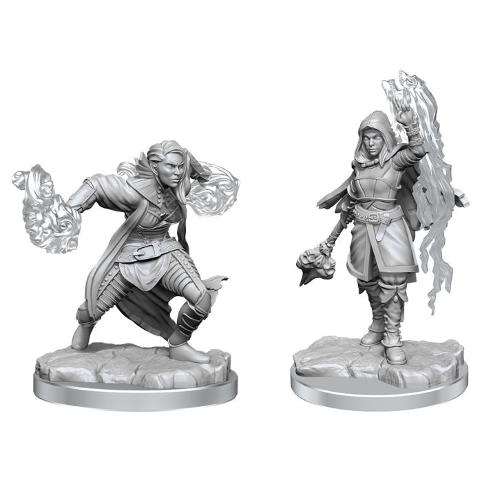 W20 Half-Elf Warlock Miniatures