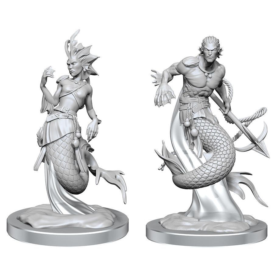 W20 Merfolk Miniatures