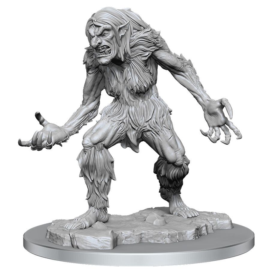 W16 Female Ice Troll Miniature