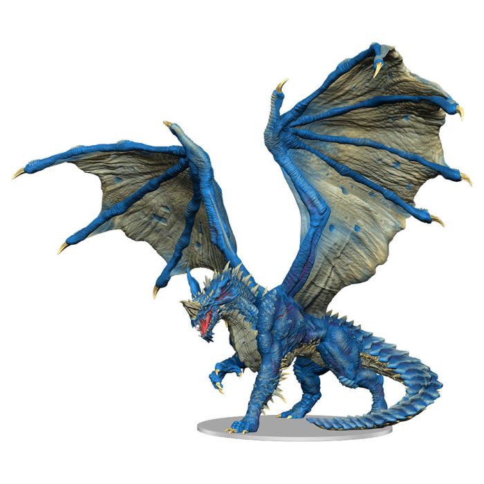 Icons of the Realms: Adult Blue Dragon Premium Miniature