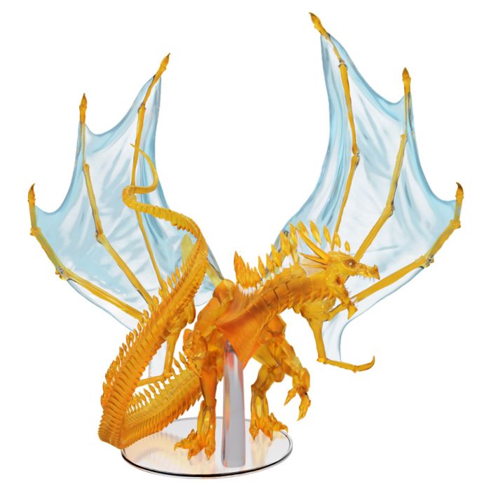 Icons of the Realms: Adult Topaz Dragon Premium Miniature