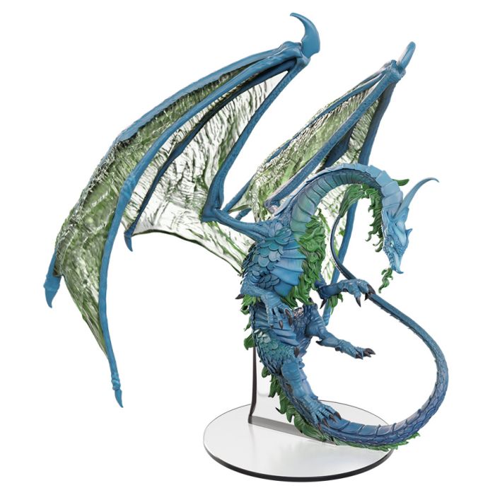 Icons of the Realms: Adult Moonstone Dragon Premium Miniature (Pre-Order)