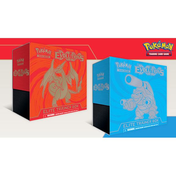 Pokemon TCG: XY12 Evolutions Elite Trainer Box - Mega Blastoise (Blue)