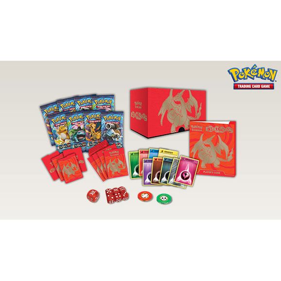 Pokemon TCG: XY12 Evolutions Elite Trainer Box - Mega Charizard (Red)