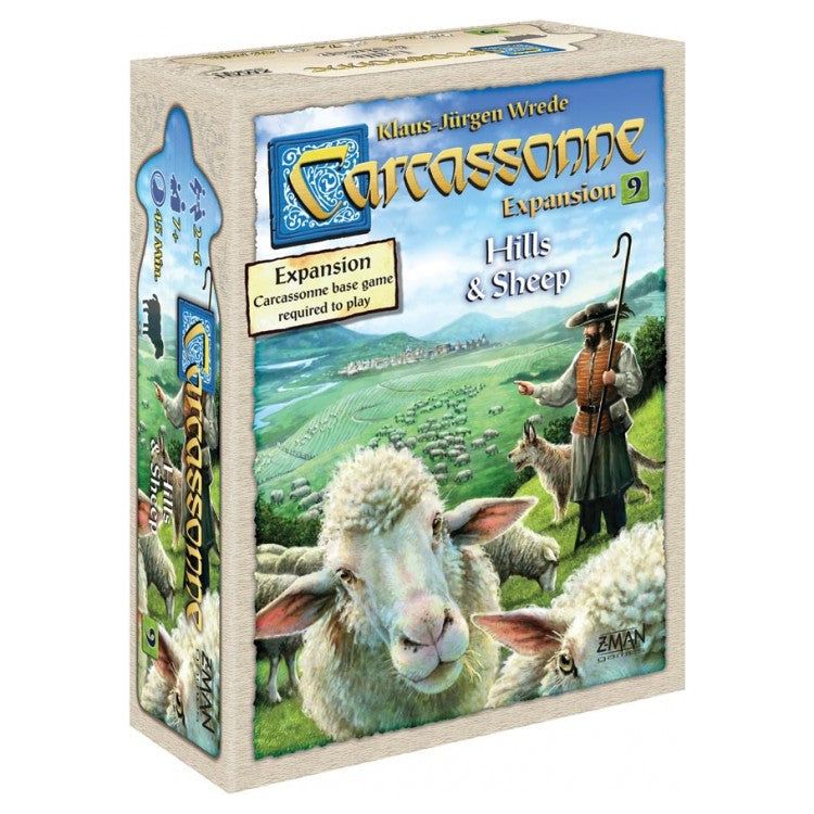 Carcassonne: Expansion 9 – Hills & Sheep