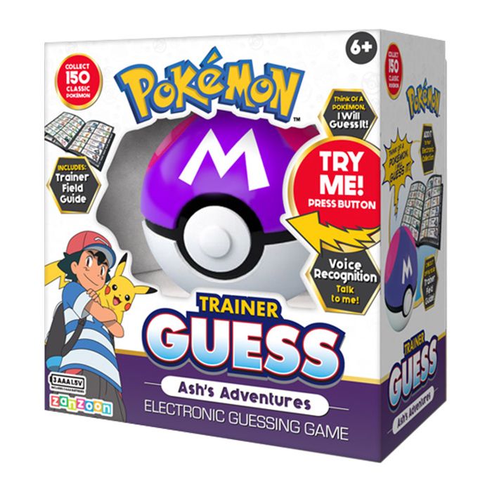 Pokemon: Trainer Guess - Ash's Adventures Electronic Guessing Game