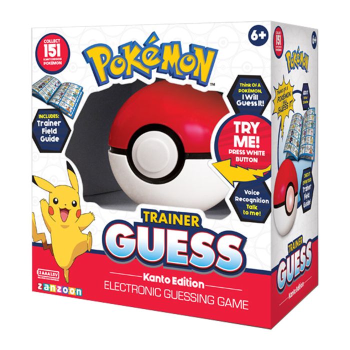 Pokemon: Trainer Guess - Kanto Edition Electronic Guessing Game