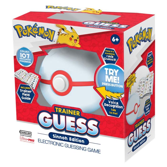 Pokemon: Trainer Guess - Sinnoh Edition Electronic Guessing Game