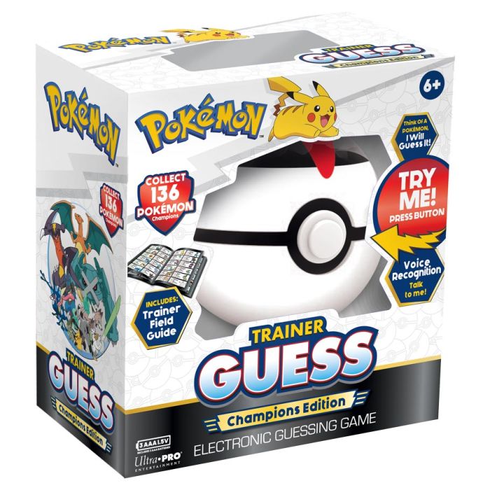 Pokemon: Trainer Guess - Champion Edition Electronic Guessing Game