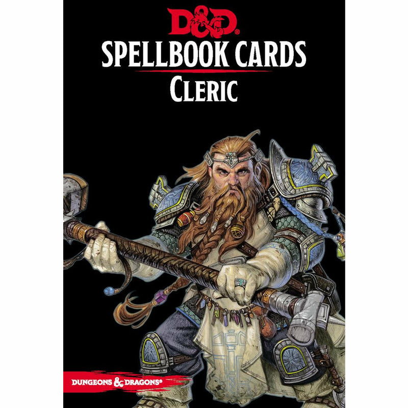 Dungeons and Dragons: Spellbook Card - Cleric