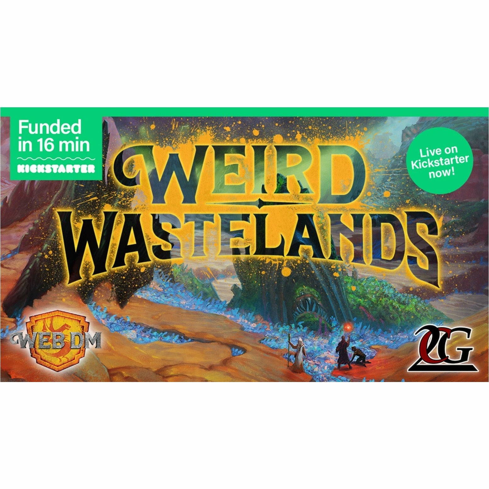 Worlds of Web DM: Weird Wastelands (Deluxe Pledge)