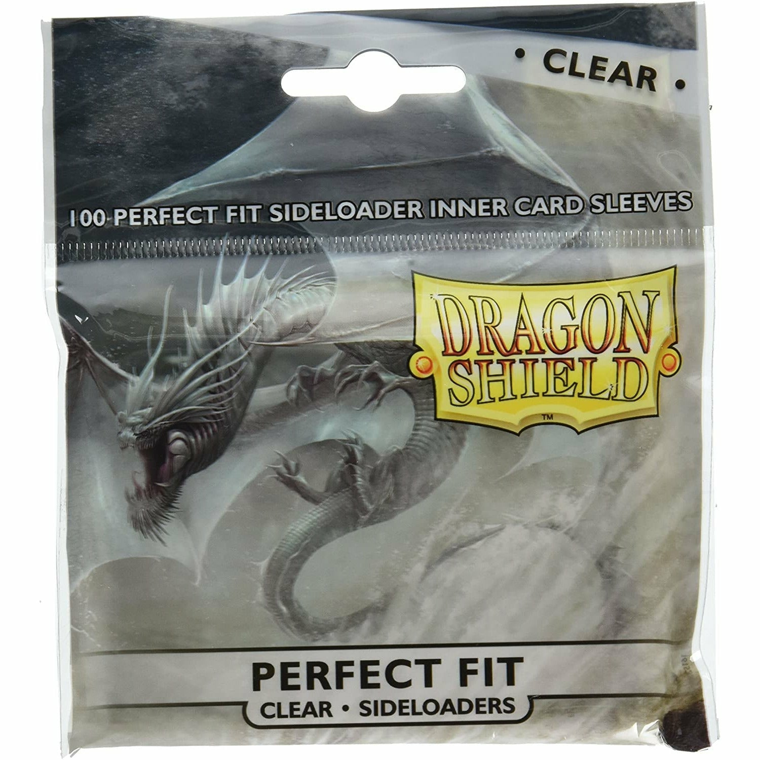 Dragon Shield 100ct Perfect Fit Sideloaders Sleeves - Clear