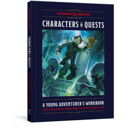 Dungeons and Dragons: 5th Edition - Characters and Quests: A Young Adventurer's Workbook