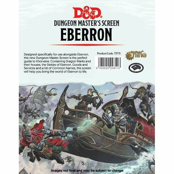 Dungeons and Dragons: Eberron - Dungeon Master Screen