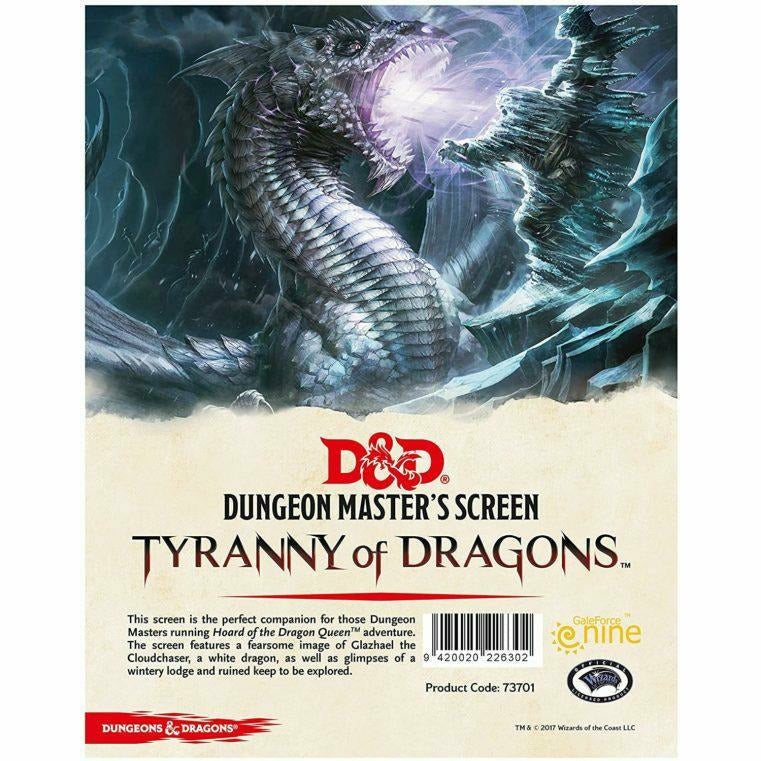 Dungeons and Dragons: Tyranny of Dragons - Dungeon Master Screen