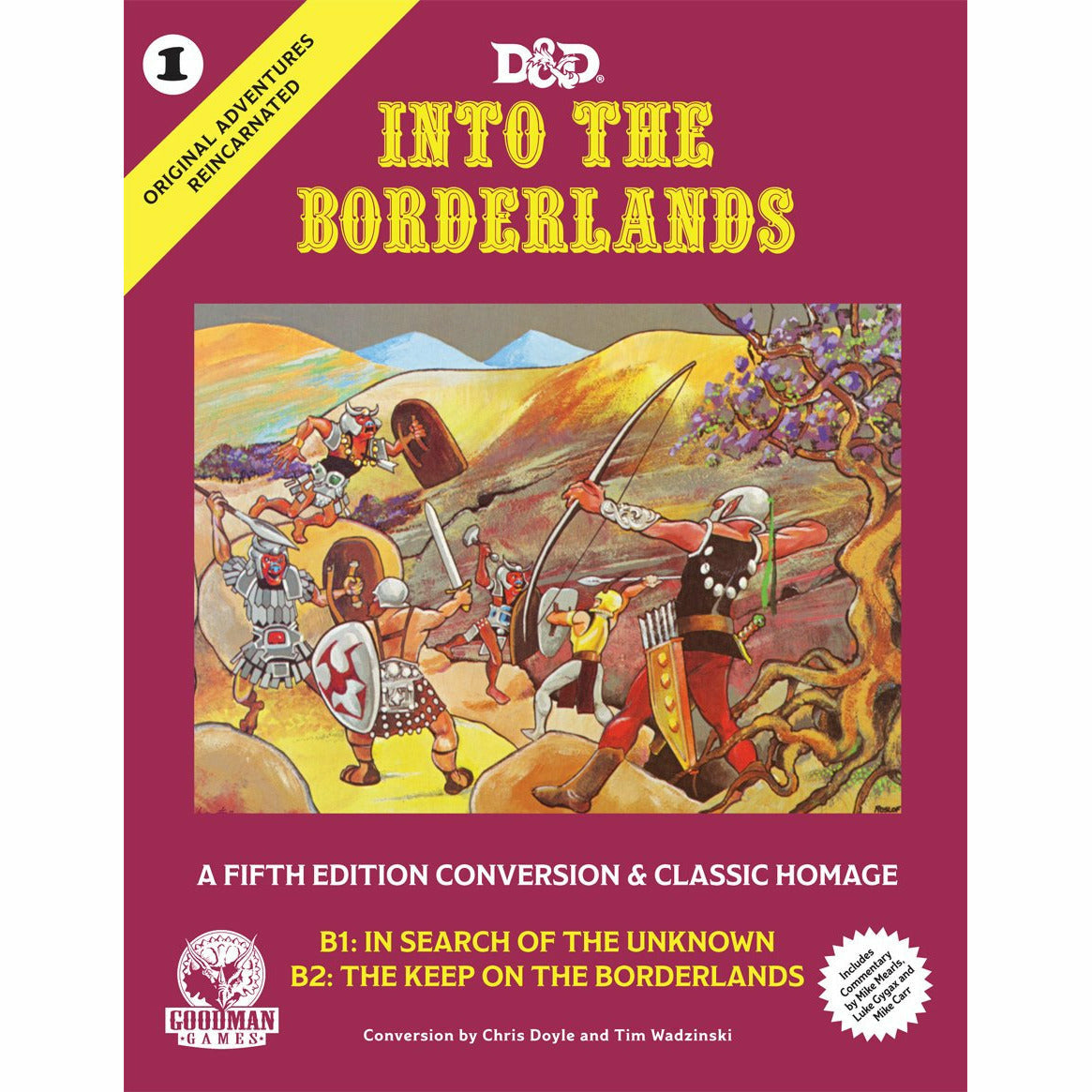 Dungeons and Dragons: Original Adventures Reincarnated: #1 - Into the Borderlands