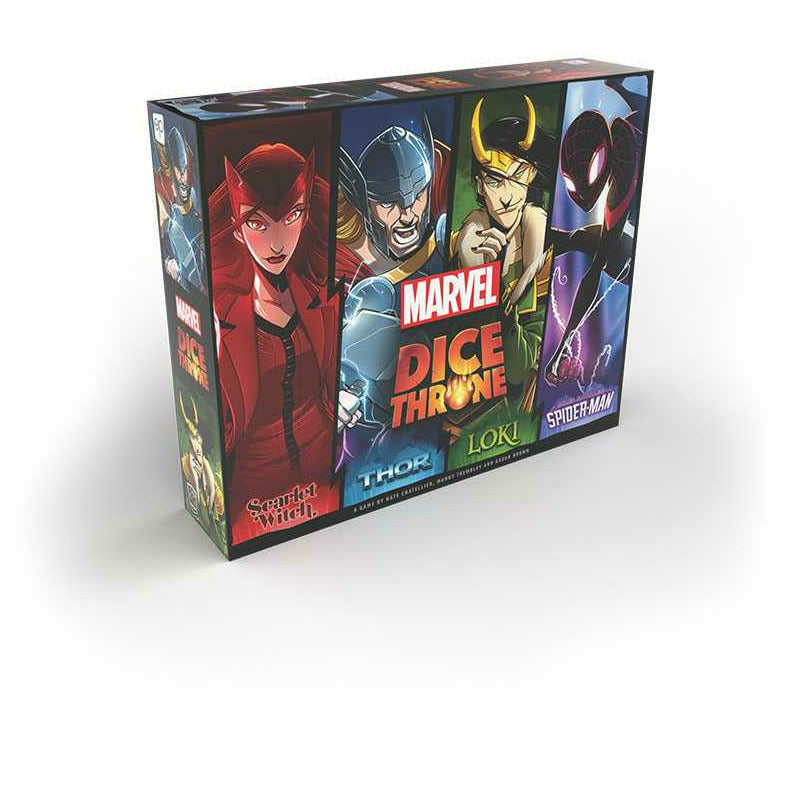 Dice Throne: Marvel - Scarlet Witch/Thor/Loki/Spider-Man