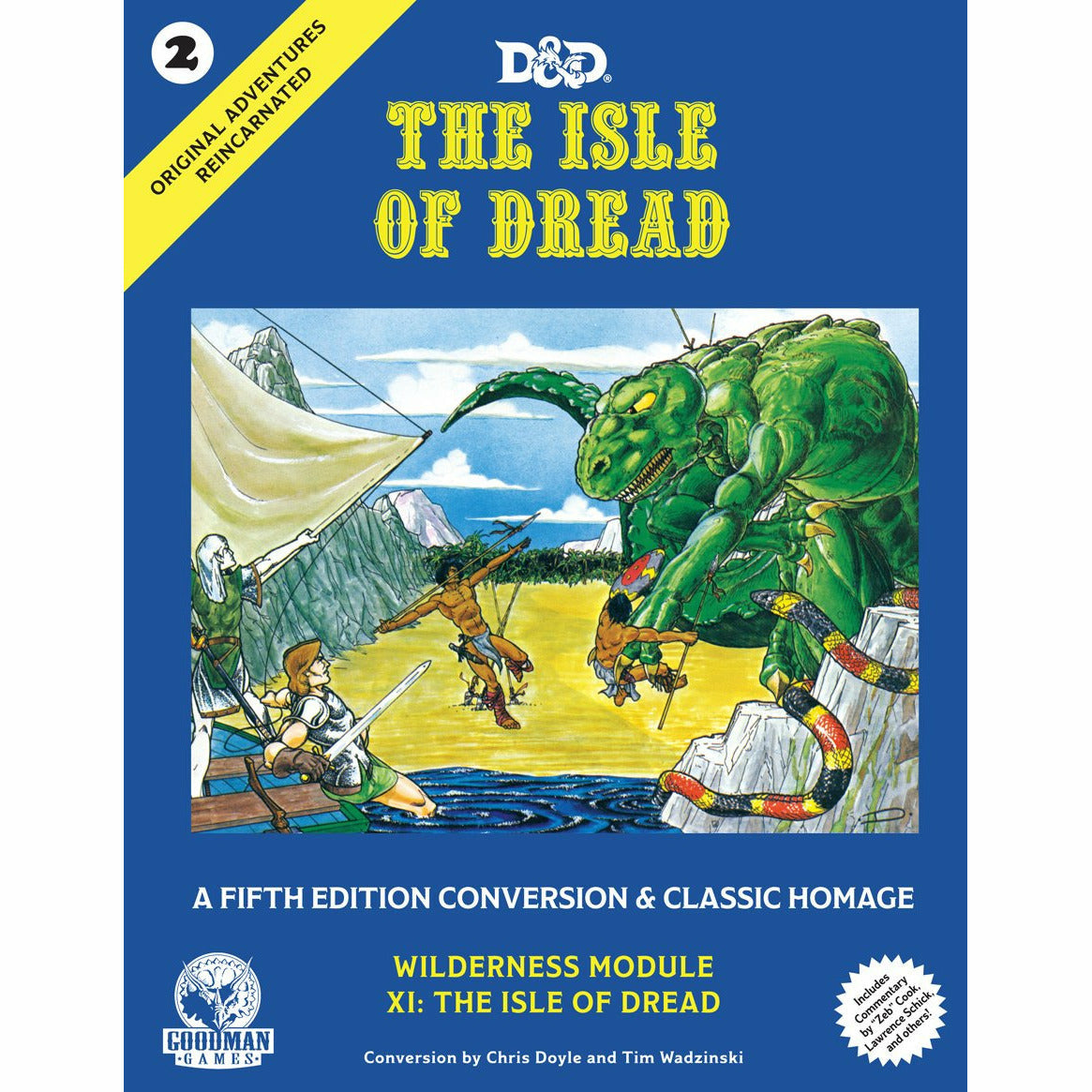 Dungeons and Dragons: 5th Edition - Original Adventures Reincarnated: #2 - The Isle of Dread