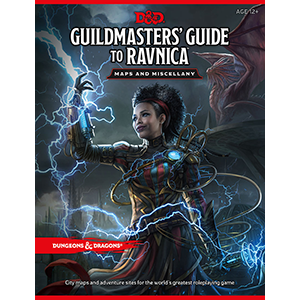 Dungeons and Dragons: 5th Edition - Guildmaster's Guide to Ravnica: Maps and Miscellany