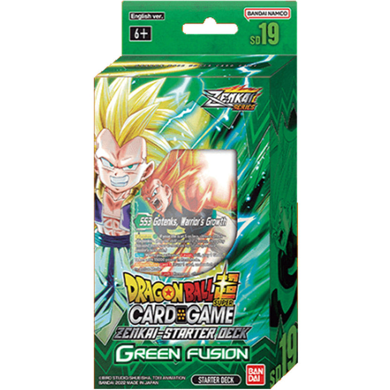 Dragon Ball Super TCG: Zenkai Series - Green Fusion Starter Deck (SD19)