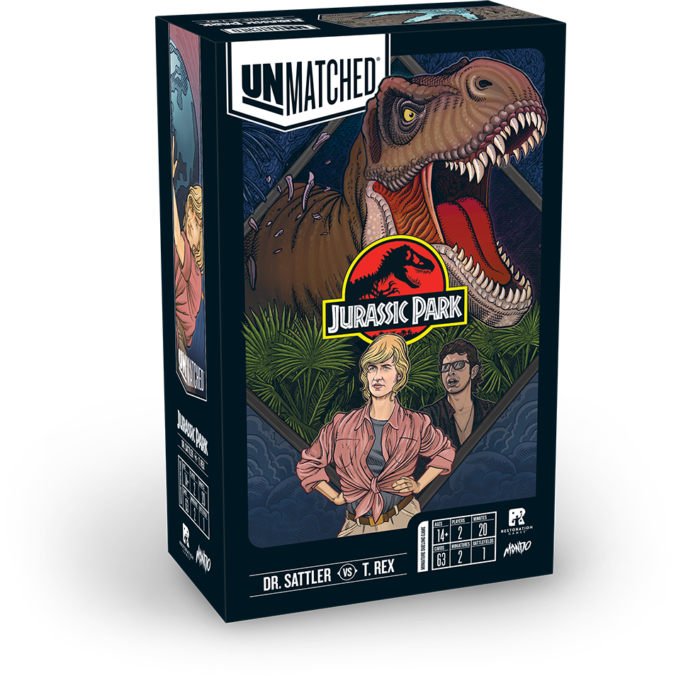 Unmatched: Jurassic Park: Sattler VS T-Rex