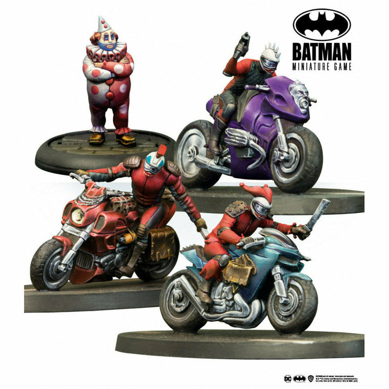 Batman Miniature Game : Archie & Jokers' Bikers