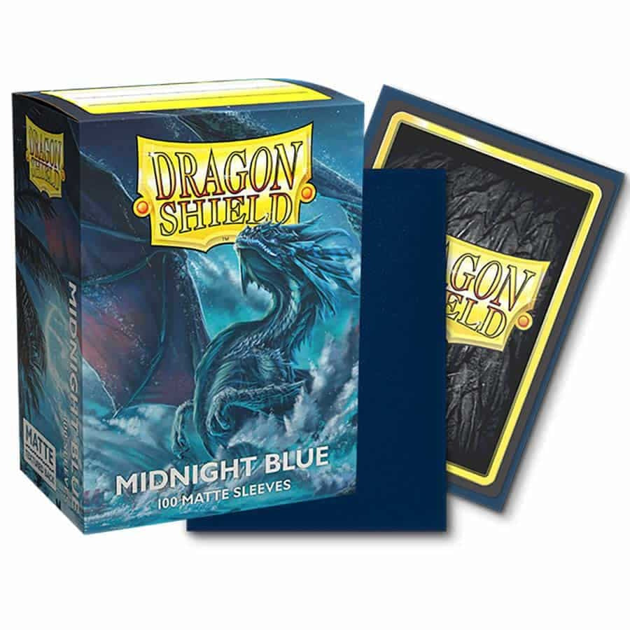 Dragon Shield 100ct Sleeves: Midnight Blue Matte