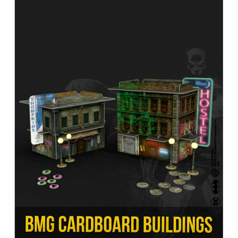 Batman Miniature Game: Cardboard Buildings