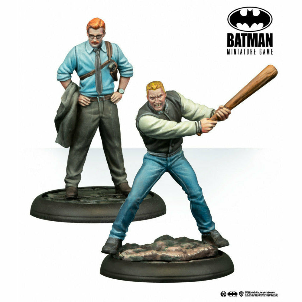 Batman Miniature Game: Lieutenant Gordon & Detective Flass Year One