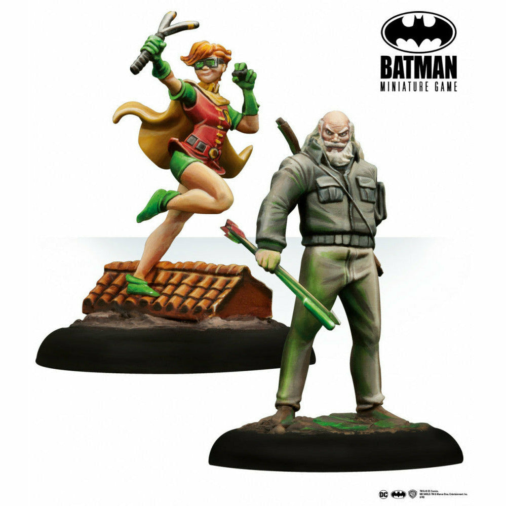 Batman Miniature Game: Oliver Queen & Carrie KelleY