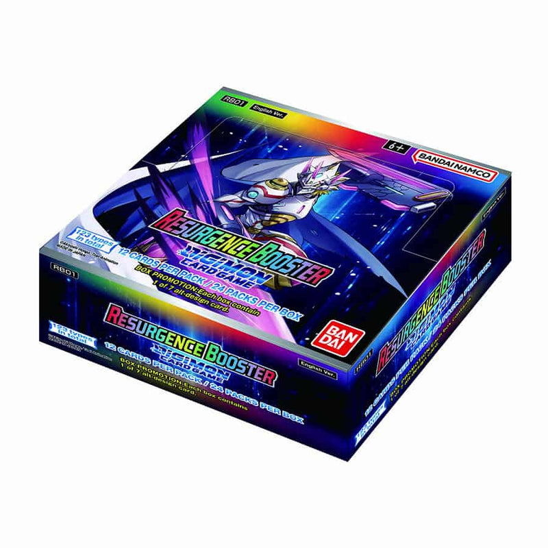 Digimon TCG: Resurgence - Booster Box (RB-01) (Pre-Order) (9/29/23 Release)