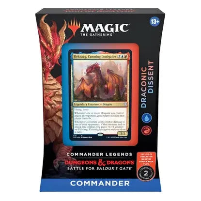 Magic The Gathering: Commander Legends: Battle for Baldur's Gate: Commander Deck Case