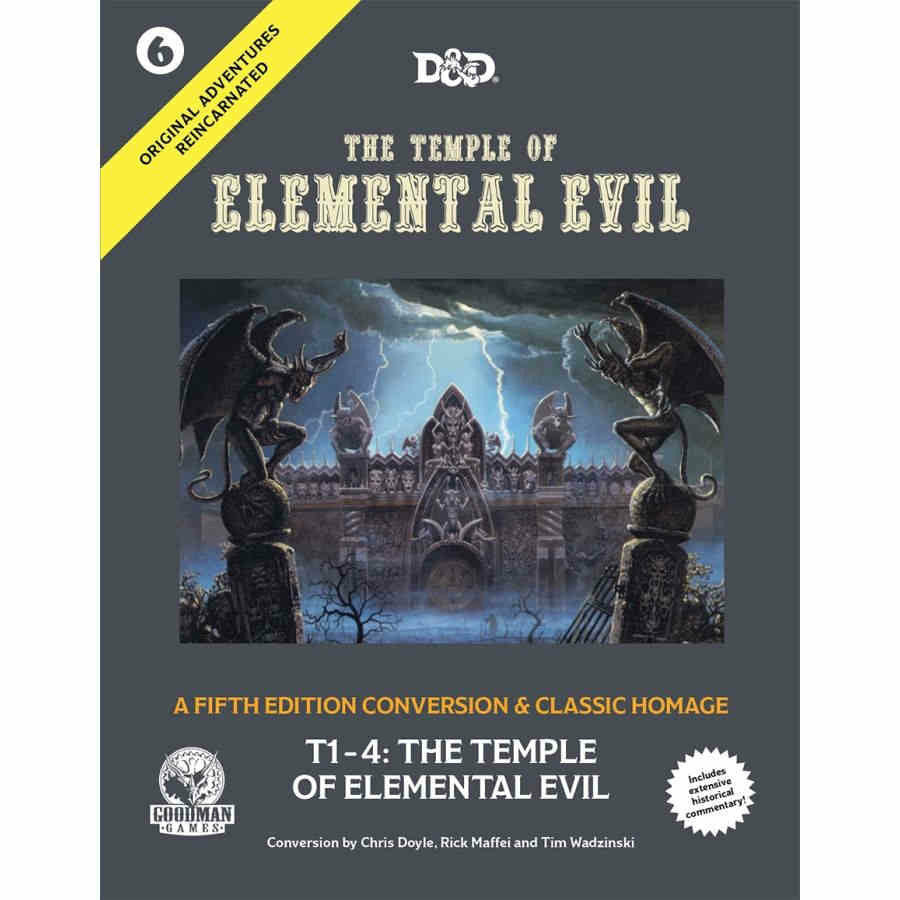 Dungeons and Dragons: 5th Edition - Original Adventures Reincarnated: #6 - The Temple of Elemental Evil