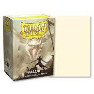 Dragon Shield 100ct Dual Sleeves: Valor Matte