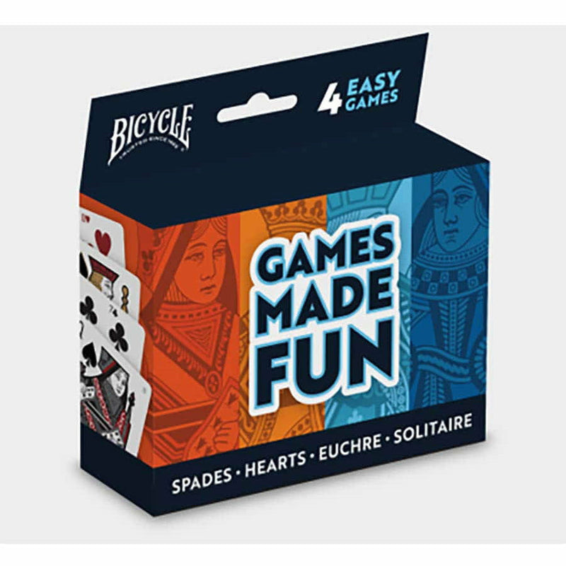 Bicycle Playing Cards: Four Game Pack