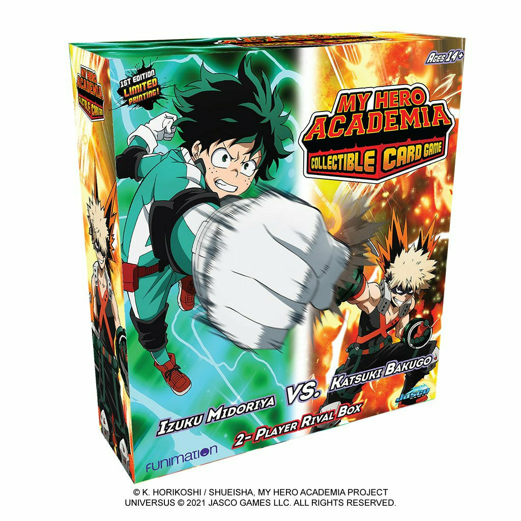 My Hero Academia CCG: Izuku VS Katsuki Rival Deck