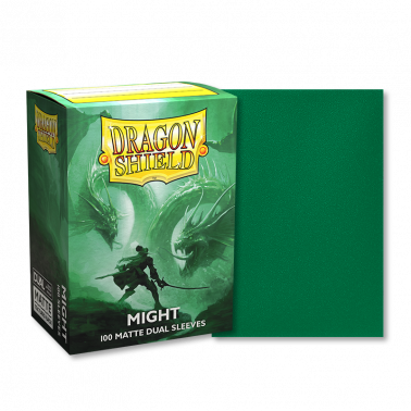 Dragon Shield 100ct Dual Sleeves: Might Matte