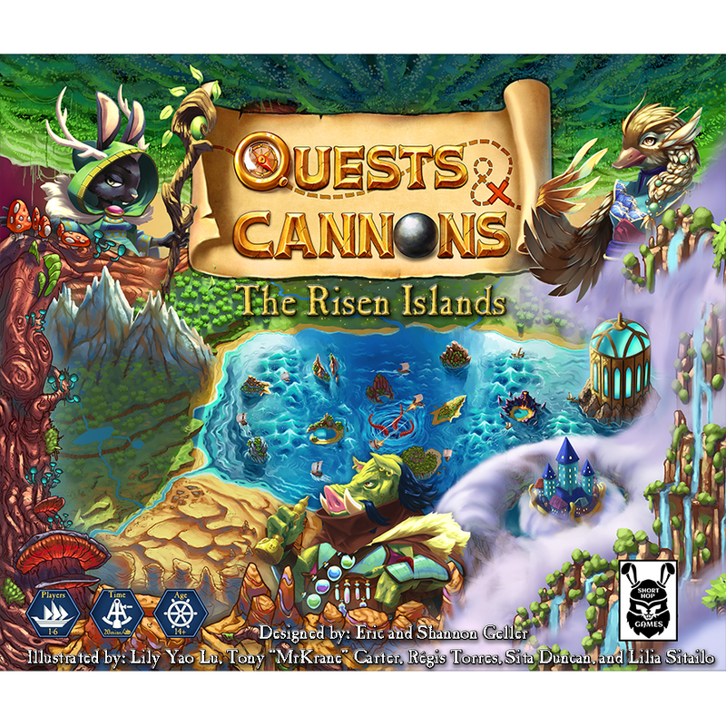 Quests & Cannons: The Risen Islands (Deluxe Pledge) (Pre-Order)