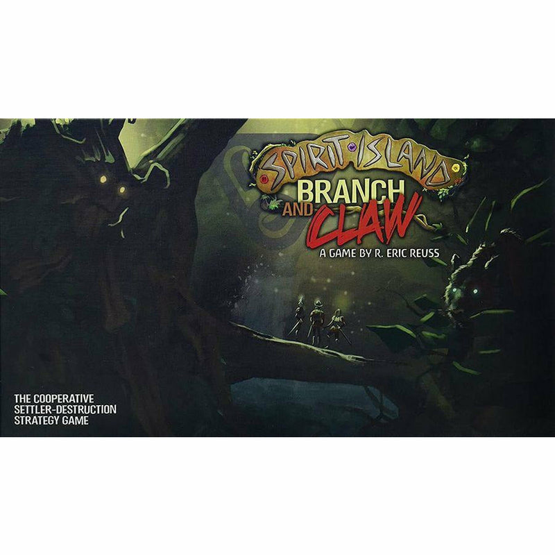 Spirit Island Expansions branch and Claw, Jagged Earth, Feather