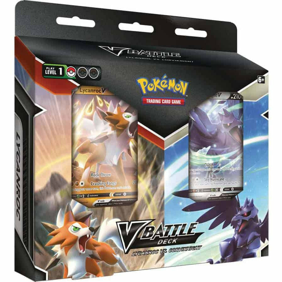 Pokemon: Lycanroc VS Corviknight Battle Deck