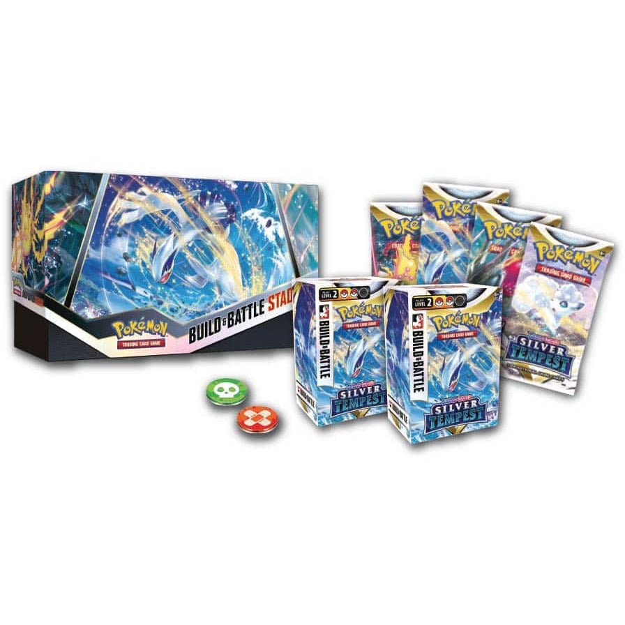 Pokemon: Silver Tempest - Build and Battle Stadium